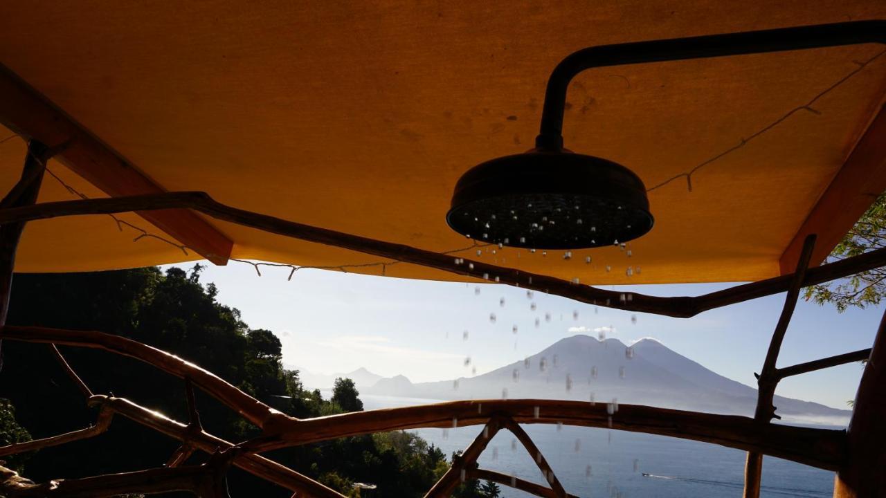 El Picnic Atitlan Hotel Tzununá Kültér fotó
