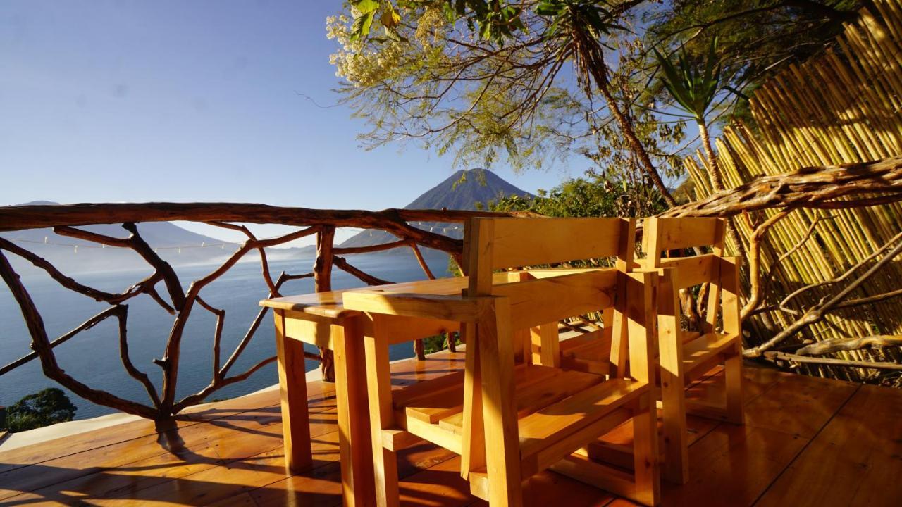 El Picnic Atitlan Hotel Tzununá Kültér fotó