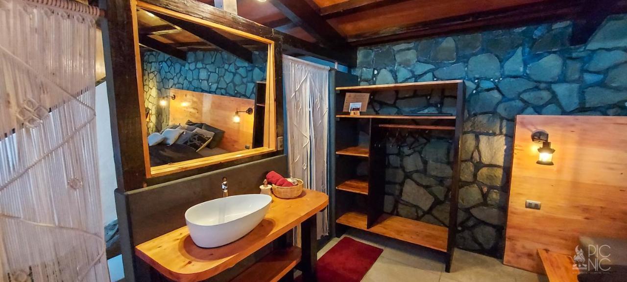 El Picnic Atitlan Hotel Tzununá Kültér fotó