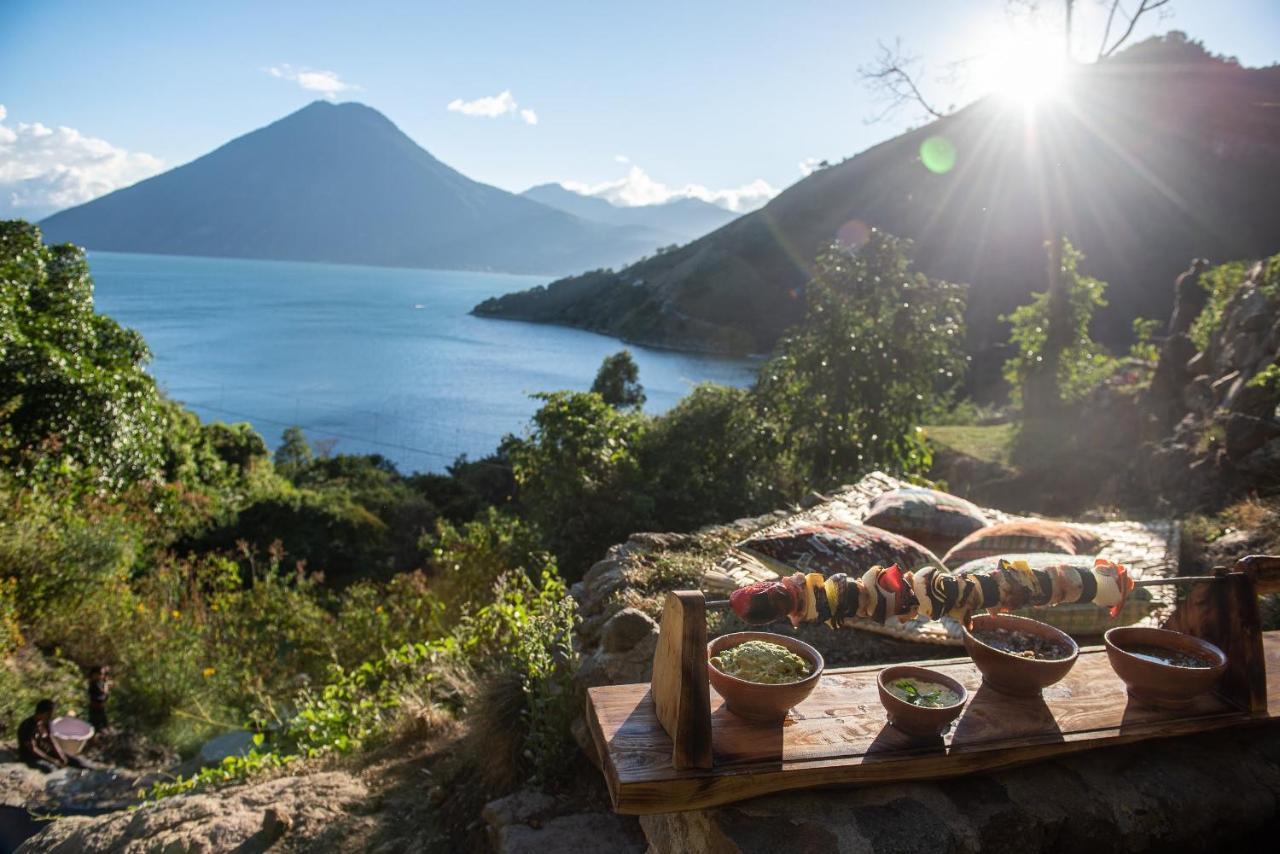 El Picnic Atitlan Hotel Tzununá Kültér fotó