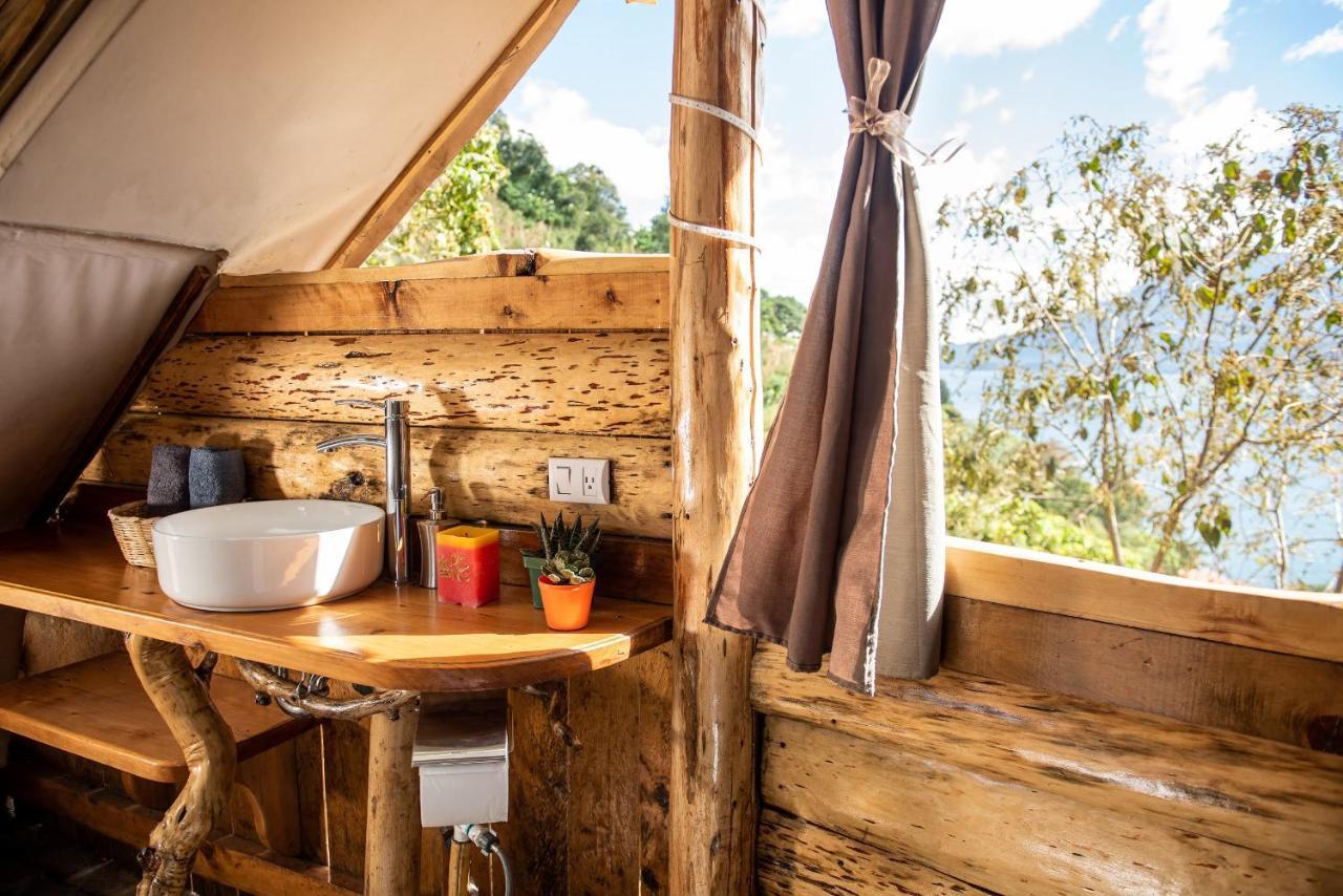 El Picnic Atitlan Hotel Tzununá Kültér fotó